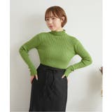 リブタートルニット ■レトロガール■着回し抜群/リブニット/インナー | RETRO GIRL | 詳細画像37 