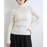 WHT1 | リブタートルニット ■レトロガール■着回し抜群/リブニット/インナー | RETRO GIRL