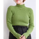 GRN0 | リブタートルニット ■レトロガール■着回し抜群/リブニット/インナー | RETRO GIRL