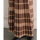 チェックニットフレアSK 【レトロガール】ニットプリーツスカート ロングスカート | RETRO GIRL | 詳細画像28 