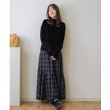 ベロアハイネックトップス | RETRO GIRL | 詳細画像13 