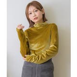ベロアハイネックトップス | RETRO GIRL | 詳細画像25 