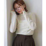 ベロアハイネックトップス | RETRO GIRL | 詳細画像3 