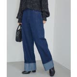 ロールアップラメデニムPT | RETRO GIRL | 詳細画像1 