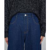 ロールアップラメデニムPT | RETRO GIRL | 詳細画像31 