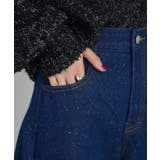 ロールアップラメデニムPT | RETRO GIRL | 詳細画像32 