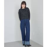 ロールアップラメデニムPT | RETRO GIRL | 詳細画像4 