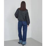 ロールアップラメデニムPT | RETRO GIRL | 詳細画像6 