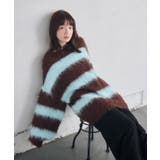 起毛ボーダーBIGニット | RETRO GIRL | 詳細画像13