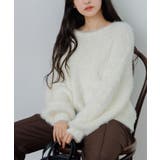 WHT4 | シャギーニットPO | RETRO GIRL