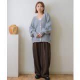 バイカラーBIGカーデ | RETRO GIRL | 詳細画像14 