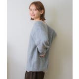 バイカラーBIGカーデ | RETRO GIRL | 詳細画像22 