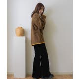 バイカラーBIGカーデ | RETRO GIRL | 詳細画像24 