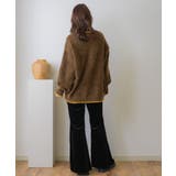 バイカラーBIGカーデ | RETRO GIRL | 詳細画像25 