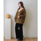 バイカラーBIGカーデ | RETRO GIRL | 詳細画像26 