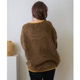 バイカラーBIGカーデ | RETRO GIRL | 詳細画像30 