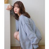 バイカラーBIGカーデ | RETRO GIRL | 詳細画像32 