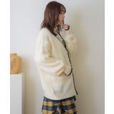 バイカラーBIGカーデ | RETRO GIRL | 詳細画像8 