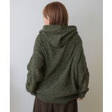 フーディーモールニット | RETRO GIRL | 詳細画像13