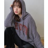 フーディーモールニット | RETRO GIRL | 詳細画像23