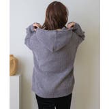 フーディーモールニット | RETRO GIRL | 詳細画像31