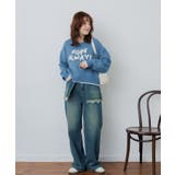 サガラ刺繍ロゴNT | RETRO GIRL | 詳細画像4 