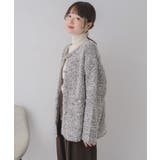 ツイードニットBIGカーデ | RETRO GIRL | 詳細画像13 