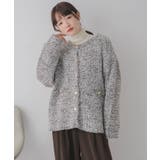 ツイードニットBIGカーデ | RETRO GIRL | 詳細画像8 