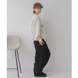 シャツ襟付ロゴニット | RETRO GIRL | 詳細画像11