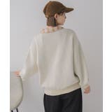 シャツ襟付ロゴニット | RETRO GIRL | 詳細画像16