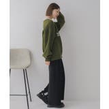 シャツ襟付ロゴニット | RETRO GIRL | 詳細画像19