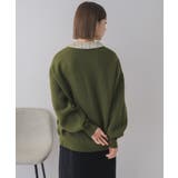 シャツ襟付ロゴニット | RETRO GIRL | 詳細画像24