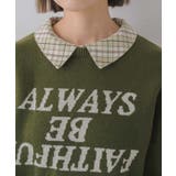 シャツ襟付ロゴニット | RETRO GIRL | 詳細画像26