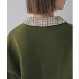 シャツ襟付ロゴニット | RETRO GIRL | 詳細画像30