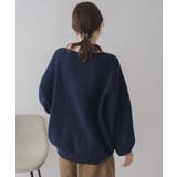 シャツ襟付ロゴニット | RETRO GIRL | 詳細画像8