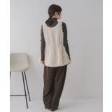 ボアペプラムベスト | RETRO GIRL | 詳細画像12 