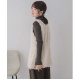 ボアペプラムベスト | RETRO GIRL | 詳細画像17 