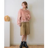 起毛ハーフPT | RETRO GIRL | 詳細画像3