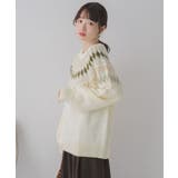 求心柄ニット | RETRO GIRL | 詳細画像11 