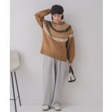 求心柄ニット | RETRO GIRL | 詳細画像12 