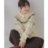 求心柄ニット | RETRO GIRL | 詳細画像2 