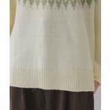 求心柄ニット | RETRO GIRL | 詳細画像31 