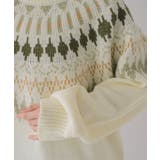 求心柄ニット | RETRO GIRL | 詳細画像32 