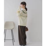 求心柄ニット | RETRO GIRL | 詳細画像7 