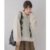 アーガイルポロニット | RETRO GIRL | 詳細画像18