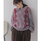 GRY0 | アーガイルポロニット | RETRO GIRL