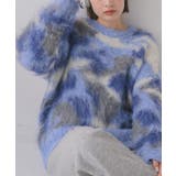 BLU0 | ニュアンス柄起毛NT | RETRO GIRL