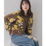 花柄起毛NTカーデ | RETRO GIRL | 詳細画像1 