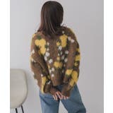 花柄起毛NTカーデ | RETRO GIRL | 詳細画像10 