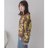 花柄起毛NTカーデ | RETRO GIRL | 詳細画像11 